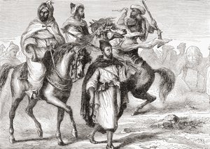 Mórok a 19. században, Keith Johnston Afrikából, 1884-ben alkotó: Unknown