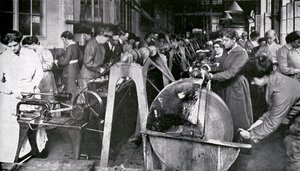 Lőszeripari munkások az 1. világháború alatt alkotó: Unbekannter Künstler