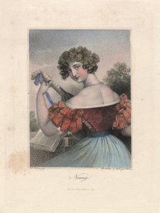 Nanny, Lipcse, 1840 körül (metszet) alkotó: Unbekannter Künstler