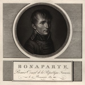 Napóleon Bonaparte, a Francia Köztársaság első konzulja, egy VIII alkotó: Unbekannt