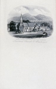 Newland Church and Almshouses, Worcestershire (metszet) alkotó: Unbekannt