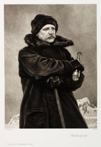 Nils Adolf Erik Nordenskjold, svéd geológus és sarkvidéki kutató, 1880-as évek alkotó: Unbekannt