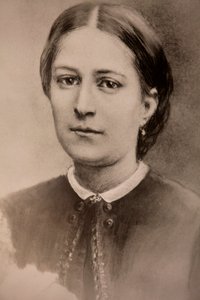 Notre-Dame-des-Victoires-bazilika; Lajos és Zelie Martin kápolnája; Zelie Martin portréja; Párizs, Franciaország alkotó: Unbekannt