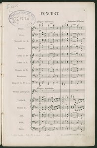 Paganini 1. hegedűverseny, op 6 alkotó: Unbekannter Künstler