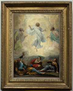 Plébániatemplom (Szent Amandus és Szent Blasius plébániatemplom). festmény. Jézus színeváltozása. Névtelen. alkotó: Unbekannter Künstler
