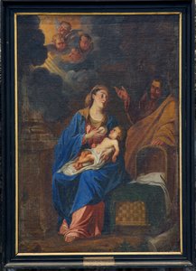 Plébániatemplom (Saint Walburga plébániatemplom). festmény. alkotó: Unbekannter Künstler