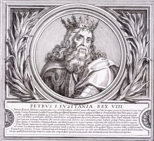 I. Pedro portugál (litho) alkotó: Unbekannt