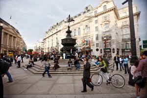 Piccadilly Circus, London (fotó) alkotó: Unbekannt