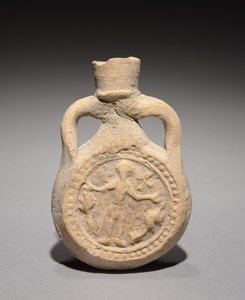Zarándoklombik Saint Menasszal, 500-700 alkotó: Unbekannt