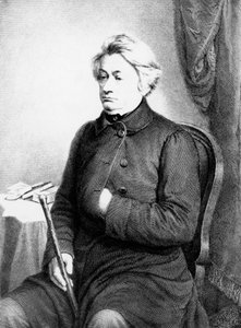 Adam Bernard Mickiewicz (1798-1855), lengyel költő, drámaíró, esszéista és politikai aktivista portréja, a Vezenberg & Co által készített metszet a fénykép után alkotó: William M. Timlin