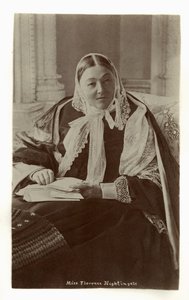 Florence Nightingale portréja, 1932 (nyomtatás) alkotó: Unbekannter Künstler