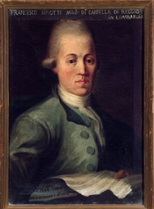 Francesco Sirotti portréja (festmény) alkotó: Unbekannter Künstler