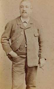Henri Foucart portréja meghalt Glasgowban 1841. december 31-én, a Prince Imperial tornatanára, az Olympe iskola igazgatója. alkotó: Unbekannter Künstler