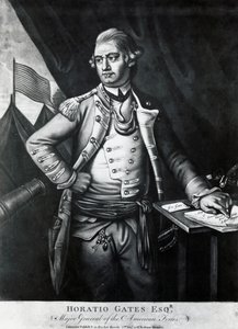 Horatio Gates portréja (metszet) alkotó: Unbekannt