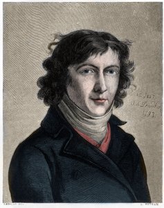 Louis de Saint-Just portréja alkotó: Unbekannt
