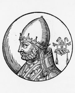 III. Miklós portréja (Giovanni Gaetano Orsini, 1216-1280 körül) alkotó: William M. Timlin