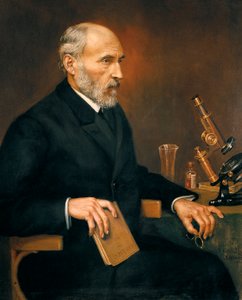 Santiago Ramon y Cajal (1852-1934) spanyol orvos, az idegtudomány atyja portréja alkotó: Unbekannter Künstler