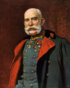 I. Ferenc József osztrák császár portréja (nyomtatás) alkotó: Unbekannter Künstler