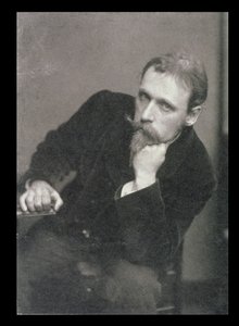 Frederick Hollyer (1837-1933) Walter Crane (1845-1915) portréfotója 1886 (f/w fotó) alkotó: Unbekannt