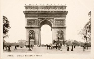 Képeslap/Arc de Triomphe de l