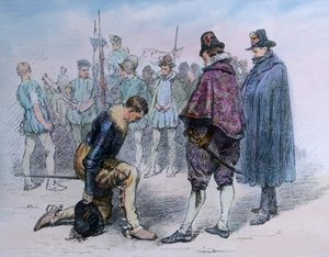 Homma-átadás Gustav Adolf svéd királynak alkotó: Unbekannter Künstler