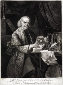Richard Lovett brit fizikus, 1750-1780 alkotó: Unbekannt
