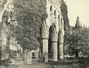 Rievaulx Abbey, North Yorkshire, Egyesült Királyság (f/w fotó) alkotó: Unbekannter Künstler