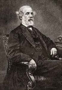 Robert Edward Lee, a The Century Magazine-tól, 1887-ben megjelent (metszet) alkotó: Unbekannt