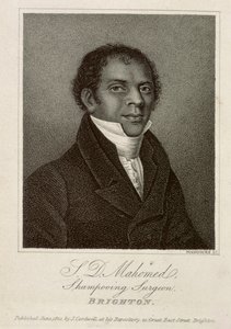 SD. Mahomed, samponozó sebész, Brighton 1826 alkotó: Unbekannter Künstler