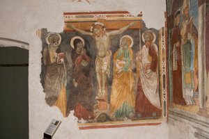 Saint Pietro és Paolo templom, Valvasone, Friuli, Olaszország (freskó) alkotó: Benjamin Baud
