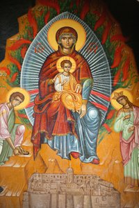 Santa Catherine ortodox kolostor ikonja Szent Katalin Egyiptom alkotó: Unbekannt