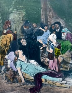 Jelenet Luther Márton protestáns reformátor életéből alkotó: Unbekannter Künstler