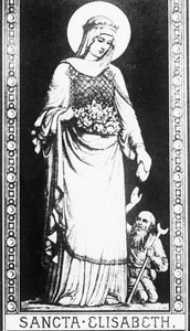 Scene of the life of holy Elizabeth of Hungary alkotó: Unbekannter Künstler