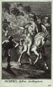 Scipio Africanus az ifjabb (i.e. 185-129) (metszet) alkotó: Unbekannter Künstler