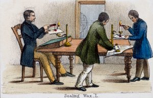 „Sealing Wax”, 1845 alkotó: Unbekannt