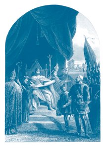 A Magna Charta aláírása alkotó: Unbekannter Künstler