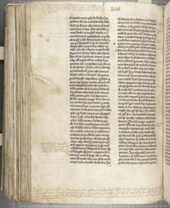 Hippói Szent Ágoston „Opera”, 1200 körül (toll és tinta pergamenen) alkotó: Unbekannt
