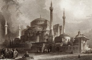 Szent Szófia / Hagia Sophia Konstantinápoly alkotó: Unbekannter Künstler