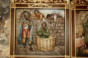 Szíria – Damaszkusz. Ananias (Hanani) kápolna. Részlet alkotó: Benjamin Baud