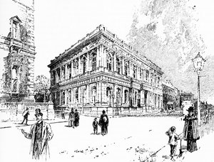 Carlton Club, Pall Mall, London alkotó: Unbekannter Künstler