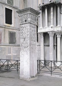 Acri oszlopa, a velencei San Marco Piazzetta (fotó) alkotó: Unbekannt
