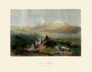 Szentföld - Hermon hegye - Biblia alkotó: Unbekannter Künstler