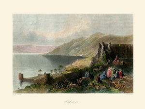 A Szentföld - Tiberias - Biblia alkotó: Unbekannter Künstler