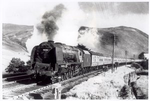The Royal Scot, helyközi mozdony (f/w fotó) alkotó: Unbekannt
