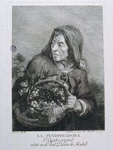 A Vintager, 1770 körül (metszet) alkotó: Unbekannter Künstler