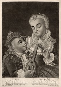 A meghallgatás, Augsburg, 1760 körül (metszet) alkotó: Unbekannter Künstler
