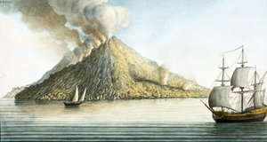 Stromboli szigete, Szicília alkotó: Unbekannter Künstler