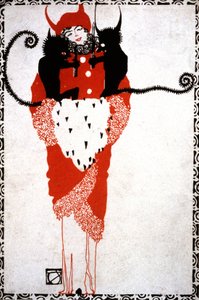 Az ördög megváltása, 1919 körül (képeslap) alkotó: Unbekannter Künstler