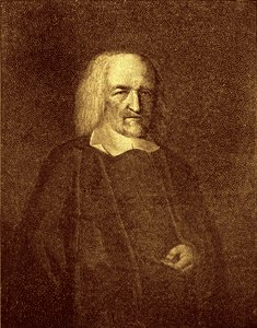 Thomas Hobbes (metszet) alkotó: Unbekannter Künstler