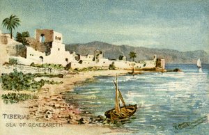 Tiberias - sea of Genezareth alkotó: Unbekannter Künstler